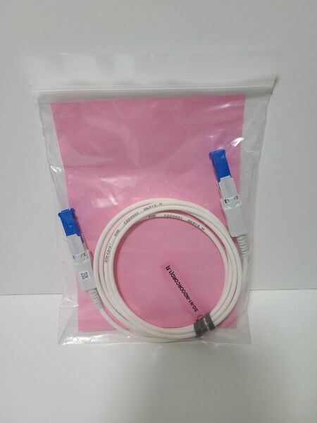新品 光ケーブル 5本セット 宅内光配線コード 1.5m 光回線用 NTT au nuro ドコモ ソフトバンク