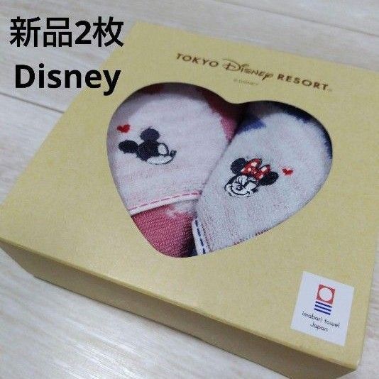 新品2枚☆TOKYO Disney RESORT 今治ハンカチタオル