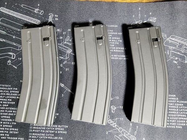 東京マルイ M4A1 MWS用スペアマガジン 3本セット