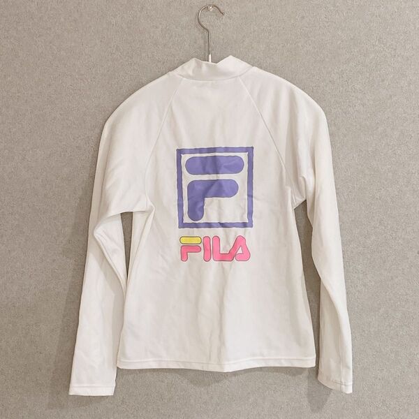160cm FILA ラッシュガード フルジップパーカー UVカットパーカー