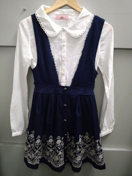 新品 未使用 リズリサ LIZ LISA フロッキー ジャンスカ