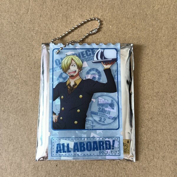 サンジ ワンピース ALL ABOARD アクリルキーホルダー
