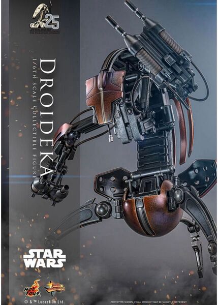 ムービーマスターピース『スターウォーズ ファントムメナス』1/6スケールフィギュア 【ドロイデカ】 未開封品 ホットトイズ