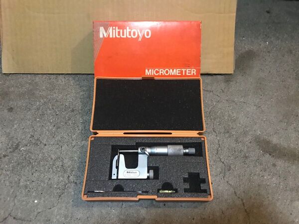 Mitutoyo マイクロメーター ケース付き