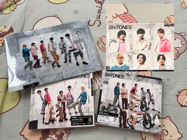 SixTONES 音色 初回盤A 初回盤B 通常盤 ミニクリアファイル
