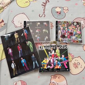 Snow Man Dangerholic CD全セット 特典 ミニクリアファイル&マスキングテープ