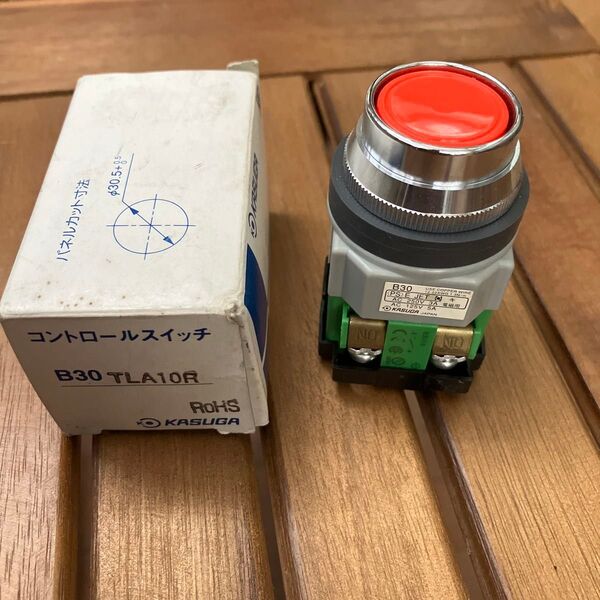 春日電機 コントロールスイッチ B30TLA10R 1個