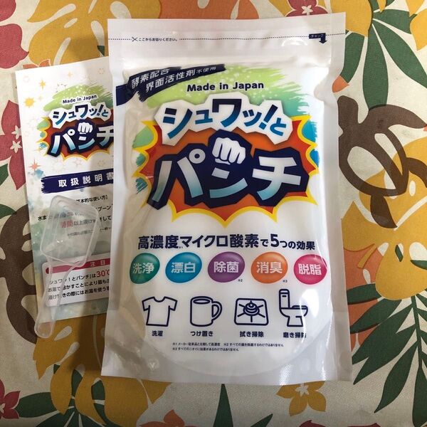 シュワっとパンチ お試し100g説明書コピー付き