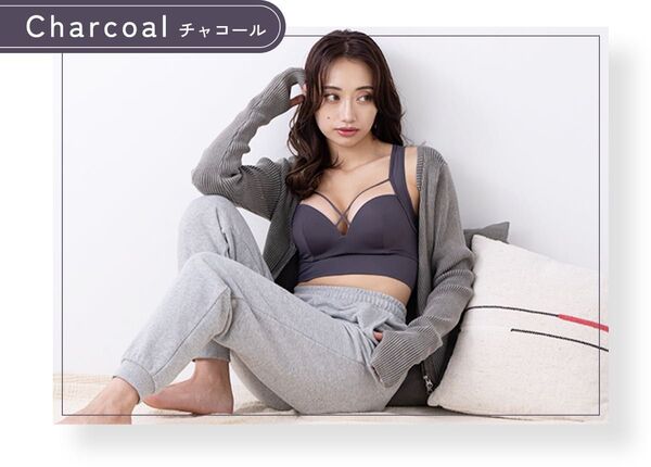 AGARISM×GYDAアガリズムナイトブラSサイズチャコール新品未開封