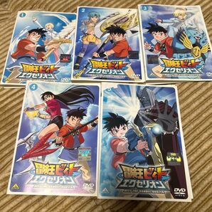 冒険王ビィト DVD 1〜5巻 レンタル落ち