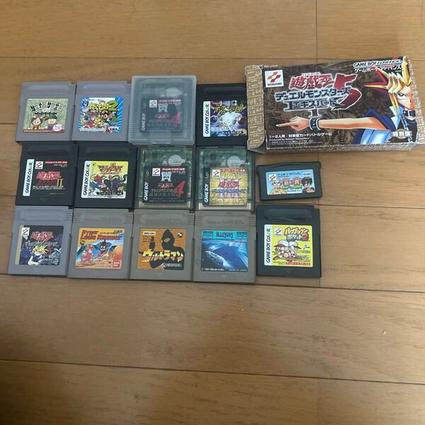 ゲームボーイ ゲームボーイカラー GBC ソフトのみ 動作未確認 ジャンク