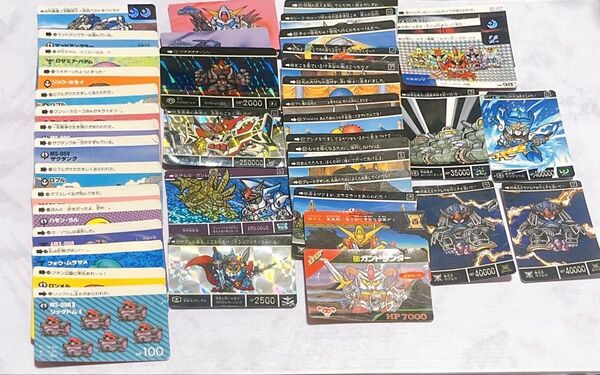 新約SDガンダム外伝 他数枚 まとめ売り トレーディングカード 43枚セット