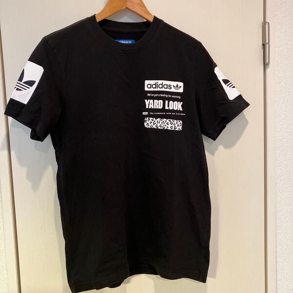 adidas Tシャツ 黒 Mサイズ