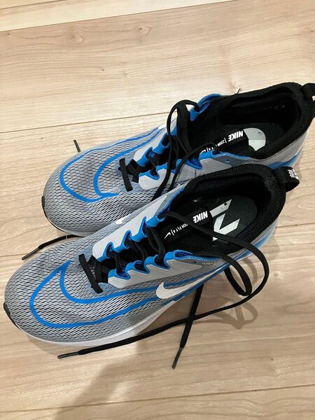 NIKE ランニングシューズ 25.5cm グレー/ブルー