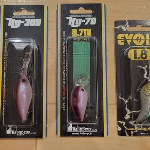 HIDEUP HU-300 ・ HU-70 deps EVOKE 1.8 クランク 3点セット