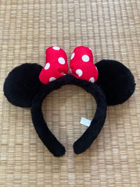 東京ディズニーリゾート カチューシャ 耳 水玉 ミニー