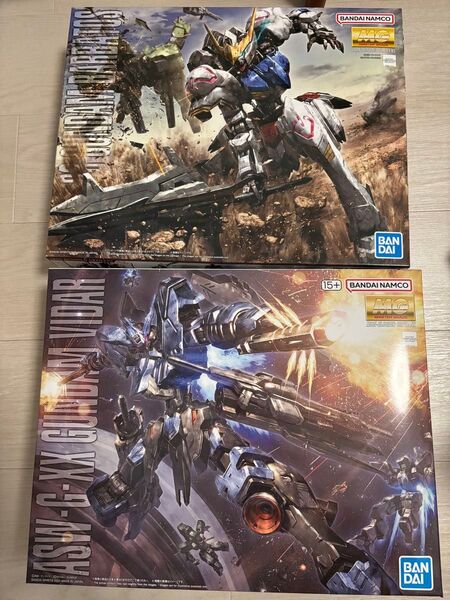 未組立)MG ガンダムバルバトス、 ガンダムヴィダール ガンプラ 鉄血のオルフェンズ