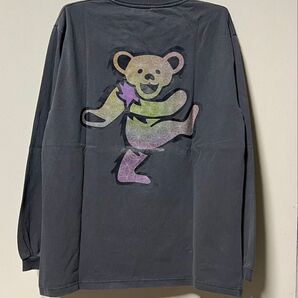新品 HEMP LEAF PATTERN DEADBEARロングTシャツ cm