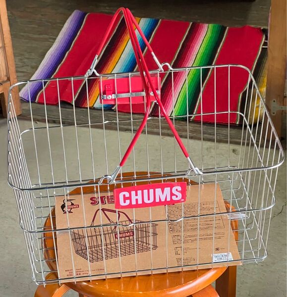 新品 CHUMS Steel Basket チャムス バスケット