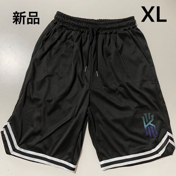 新品 未使用 XL カイリーアービング バスパン ブラック 黒 NBA マブス