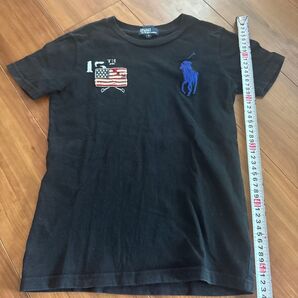 ポロラルフローレン キッズTシャツ ブラック 中古