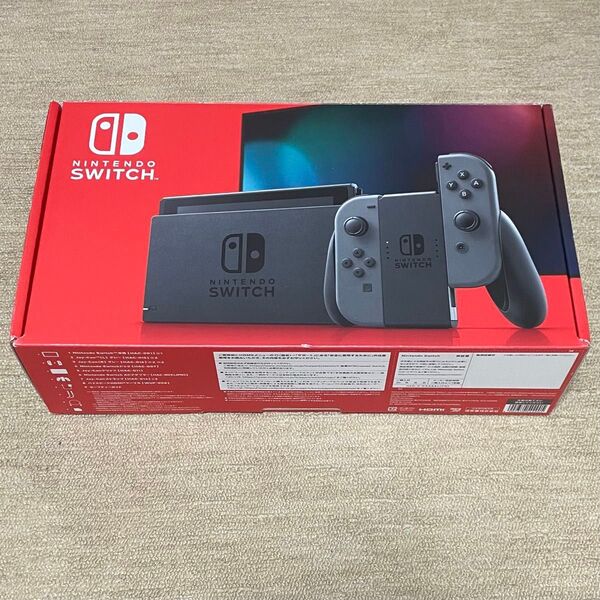 任天堂 Nintendo Switch ニンテンドースイッチ グレー 空箱のみ 箱のみ ボックスのみ BOXのみ 本体なし