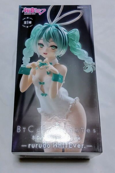 BiCute Bunnies Figure 初音ミク rurudo white ver バニーガール フィギュア