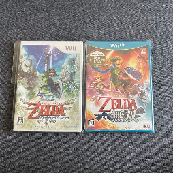【新品未開封】ゼルダの伝説 スカイウォードソード ゼルダ無双 WiiU ゲームソフト Wii