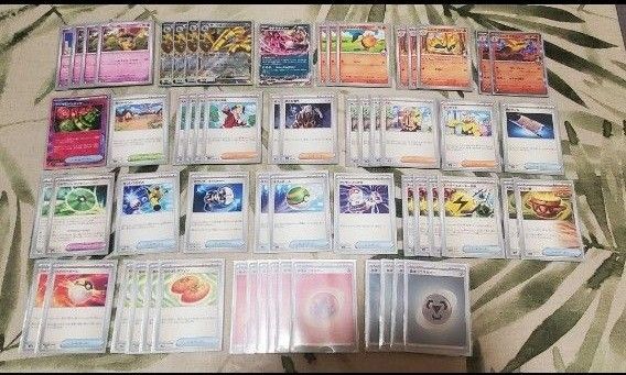 【ポケカ】構築済み サーフゴーexデッキ バクフーン&アンフェアスタンプ型