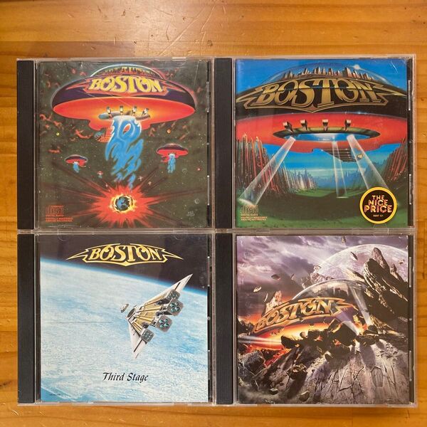 【CD】BOSTON CD 4枚セット まとめ売り ロック アメリカン バンド