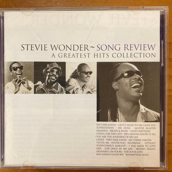 【CD】Stevie Wonder Song Review ベストヒットアルバム