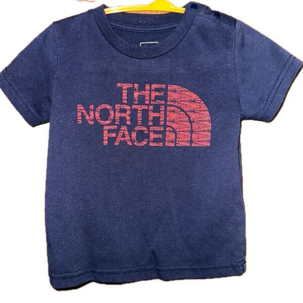 THE NORTH FACE ベビー服 Tシャツ ネイビー