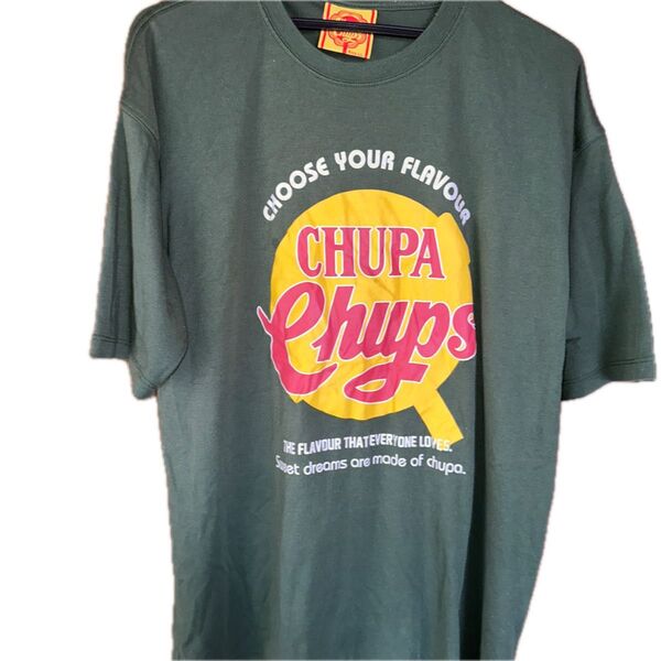 CHUPA CHUPS Tシャツ グリーン