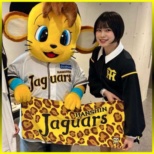 阪神タイガース【阪神Jaguarsタオル】阪神ジャガーズ SGLスタジアム限定 若トラ コラッキー/新品