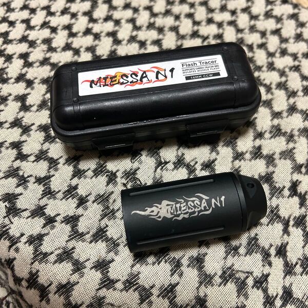 MIESSA N1 マズルフラッシュ トレーサー 14ミリ逆ネジ ハードケース付