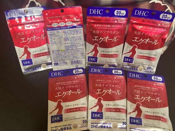 DHC 大豆イソフラボン エクオール 20日分 7点