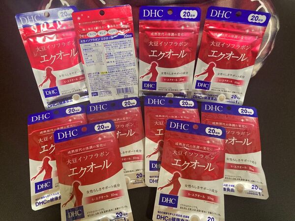DHC 大豆イソフラボン エクオール 20日分 10点