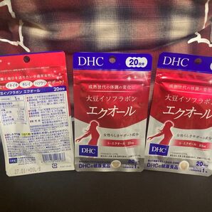 DHC 大豆イソフラボン エクオール 20日分 3点