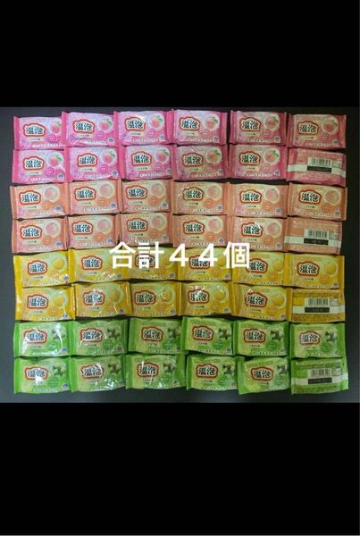 温包ONPO炭酸湯 薬用入浴剤こだわりの桃 蜜桃、黄桃、早摘み桃、白桃 44個