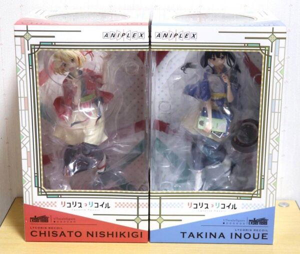 リコリス・リコイル 錦木千束 井ノ上たきな 1/7 スケールフィギュア 2体セット 新品 アニプレックス