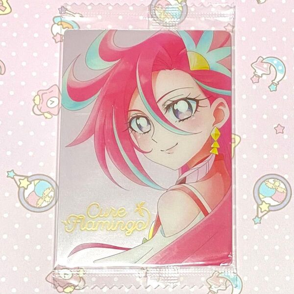 プリキュア ウエハース カード キュアフラミンゴ HR 5弾