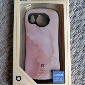 AQUOS sense8☆iface マーブルピンク