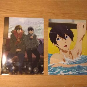 Free! クリアファイル 2枚セット 七瀬遙 橘真琴