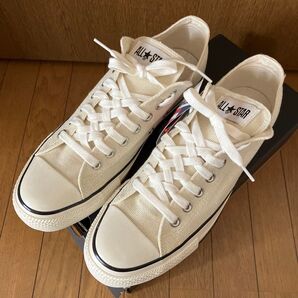 Converse スニーカー 28cm 麻 コンバース ヘンプ 生成りリネンキャンバススニーカー(ベージュ) 新品箱付 hemp