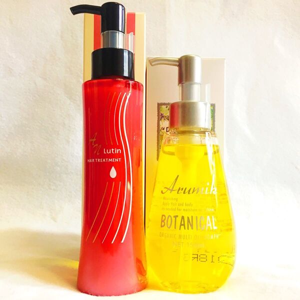 セール!アルミック ヘアオイル ボタニカル マルチオイル ウムフ 150ml+AN ルーティン ヘアートリートメント 120ml