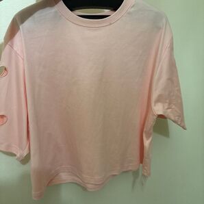 トレフル+1 ハートカッティングTシャツ