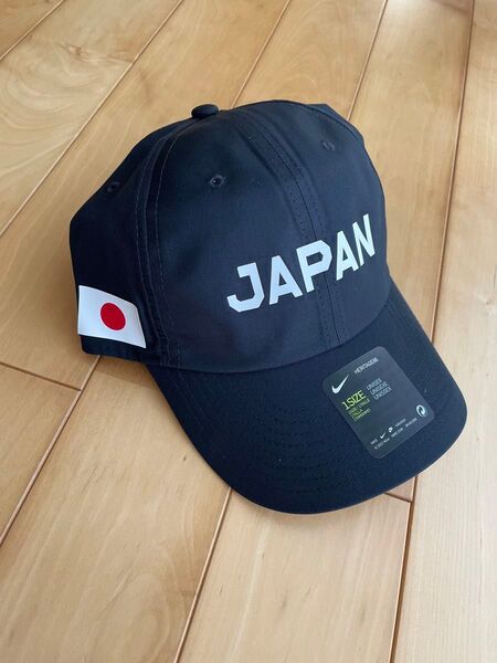 キャップ 帽子 メンズ レディース ナイキ NIKE JPA JAPANロゴ 日の丸 ブラック 黒 男女兼用