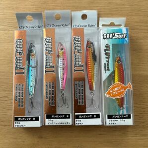 OceanRuler ガンガンジグⅡ&ガンガンサーフ 4個セット