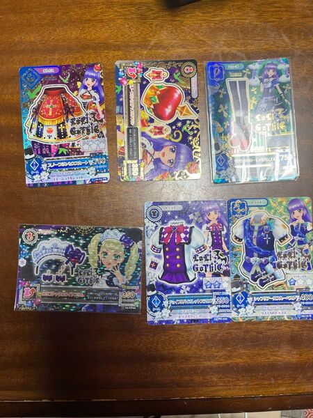 アイカツ アイカツカード スノープリンセス ロリゴシックホワイトブリム 等 4枚+おまけ