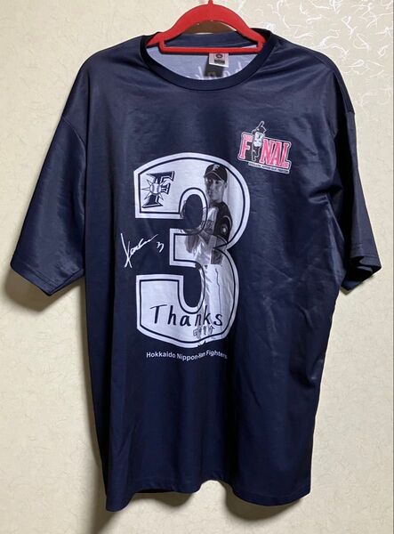日本ハムファイターズ 田中賢介 引退試合記念Tシャツ